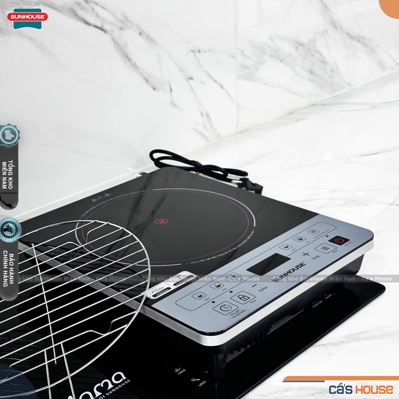 Bếp hồng ngoại cảm ứng 2000W - Sunhouse SHD6005